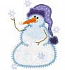 FREE Applique Snowman & Snowflakes
